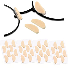 Skin color foam glasses nose pads for 16 pairs