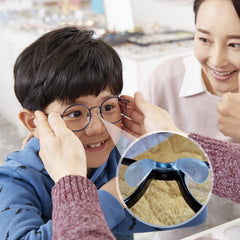 Nose pads prevent glasses from slipping on the nose