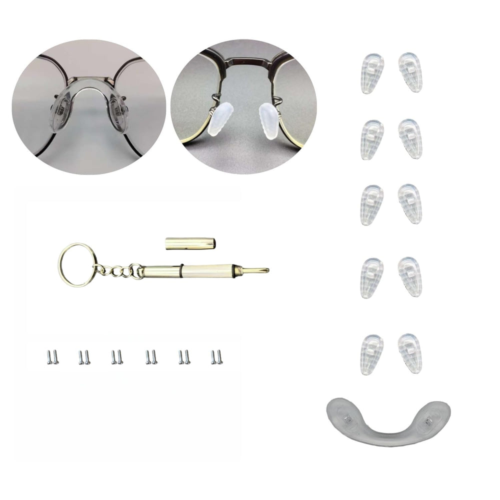 Anti-slip silicone nose pads close-up