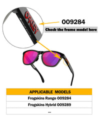 Regular-size nose pads package for Oakley Frogskins OO9284A – 1 pair