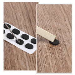 Black foam nose pads for plastic eyeglass frames