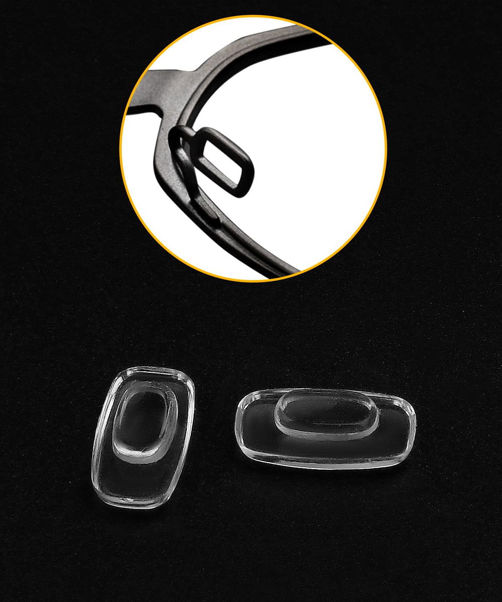 Replacement nose pads for Oakley Cartridge OX5137 frames - silicone