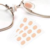 Nose pads soft foam adhesive 1.0mm skin color, 12-pair pack