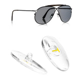 Gold nose pads replacement for Tom Ford push-in eyeglasses