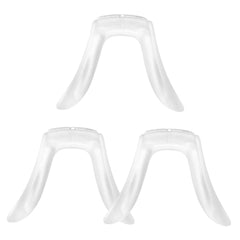 Close-up of 3pcs silicone eyeglasses nose pads
