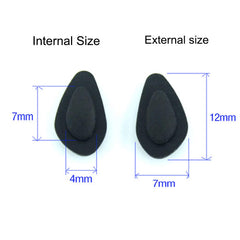 2-pack silicone nose pads for Nike eyewear