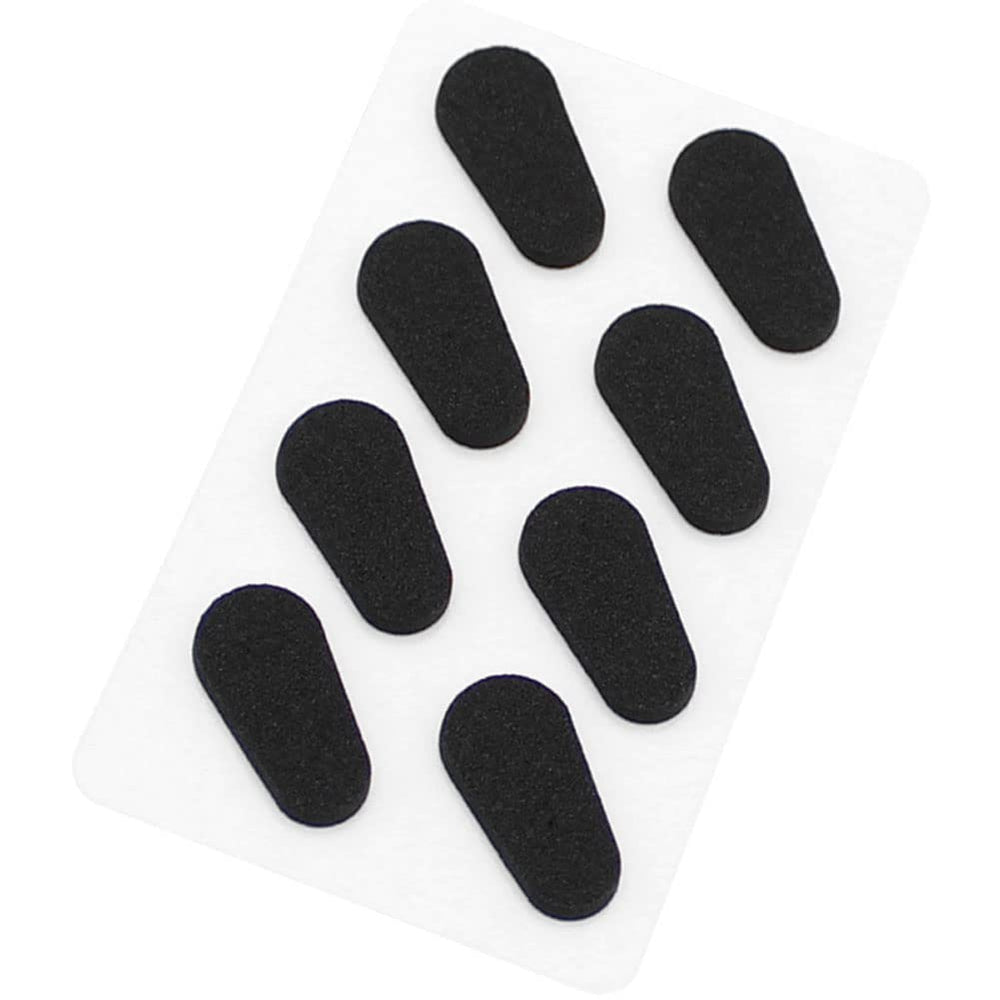 100 pairs of black EVA foam eyeglasses nose pads