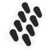 100 pairs of black EVA foam eyeglasses nose pads