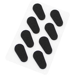 100 pairs of black EVA foam eyeglasses nose pads