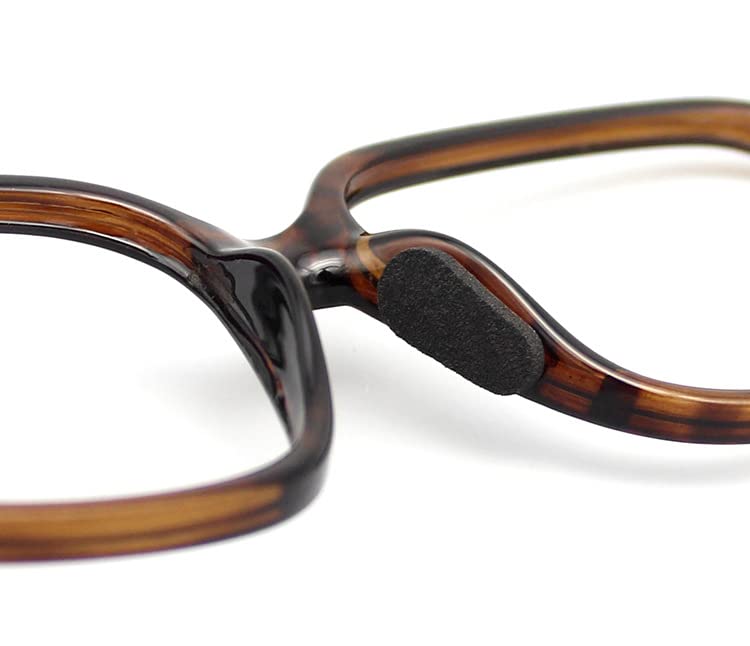 Black foam nose pads for glasses with self-adhesive