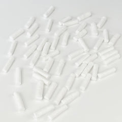 Nosebleed plugs 50-count cotton nose bleed stopper rolls front view