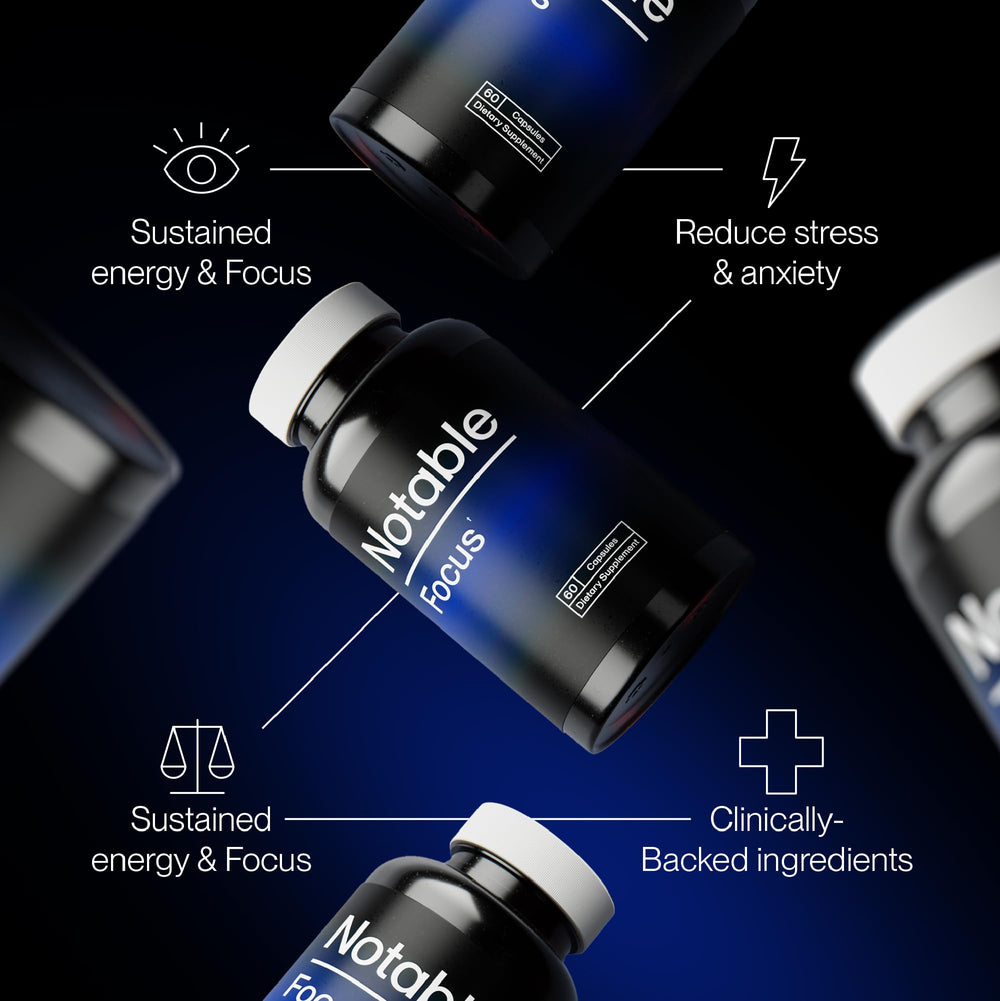 Notable Focus vegan-friendly capsules