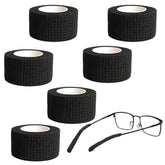 Nouiseuns glasses ear cushion wraps 6-pack in black