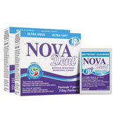 Novadent Ultra Soft iP Dentures Cleaner sachet package
