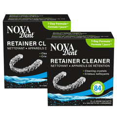 Novadent Retainer Cleaner packaging