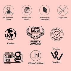 Sugar-free claim displayed on NovaFerrum Wow packaging