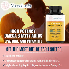 Two easy-to-swallow softgels