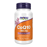 NOW CoQ10 150 mg bottle label
