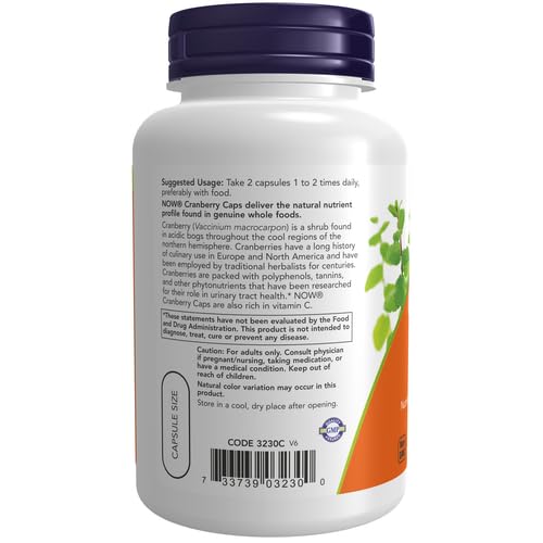 NOW Foods Cranberry Concentrate capsules - product image