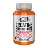 NOW Foods Creatine Monohydrate bottle label