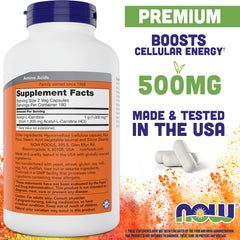 Capsules close-up showing 500mg dosage