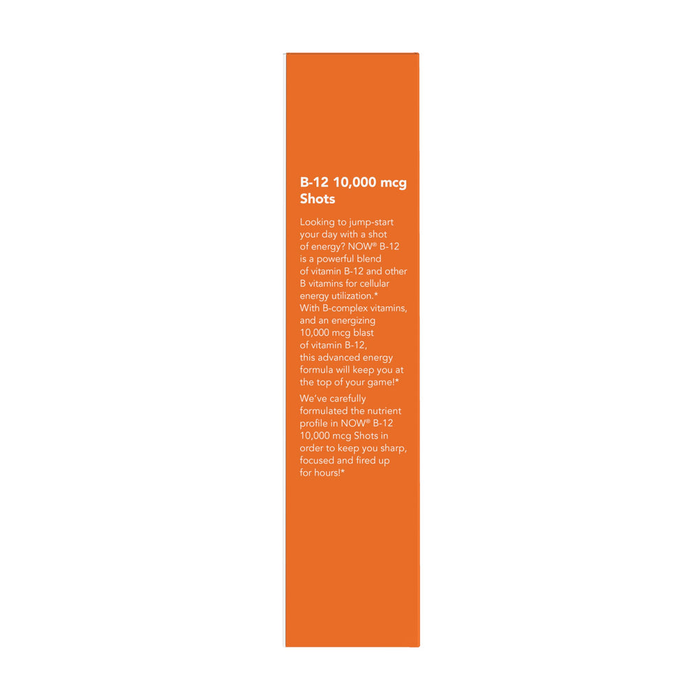 NOW Foods B-12 Shots bottle with label