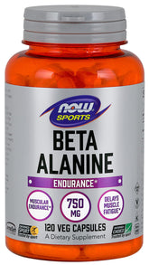 Now Foods Beta-Alanine 120 Capsules Pack of 2 bottle front view