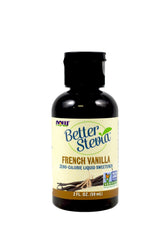 Now Foods BetterStevia Liquid Extract French Vanilla 2 oz bottle - 2 pack