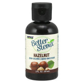 NOW Foods BetterStevia Liquid Hazelnut 2 oz bottle front view