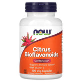 Now Foods Citrus Bioflavonoid bottle and label