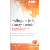 NOW Foods Solutions Collagen Jelly Beauty Complex Sweet Orange flavor hero image