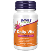 NOW Foods Daily Vits bottle with Fruit & Veggie Blend label