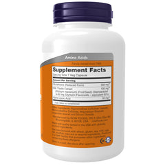 NOW Foods Glutathione milk-thistle capsules shown for cellular support