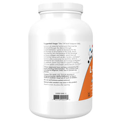 NOW Foods L-Lysine Powder 1 lb label close-up