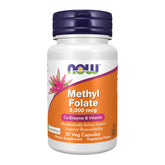 NOW Foods methylfolate bottle label
