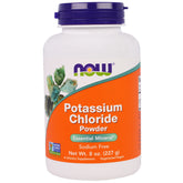 Now Foods Potassium Chloride Powder 8 oz 2 pack – front view