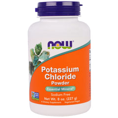 Now Foods Potassium Chloride Powder 8 oz 2 pack – front view
