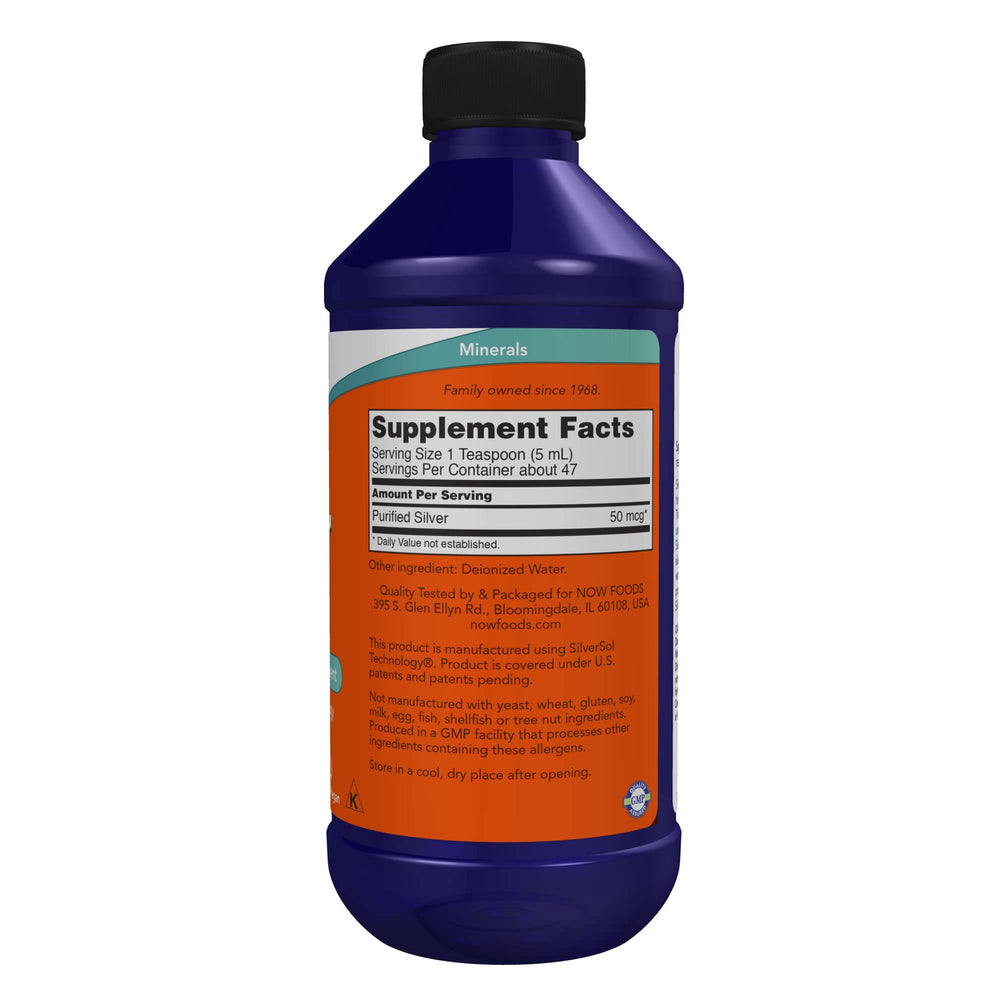Silver Sol 10 PPM label