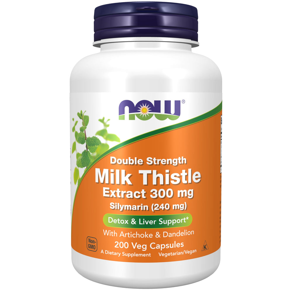 NOW Foods Silymarin Milk Thistle 300 mg with Artichoke and Dandelion product image 1