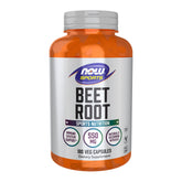 NOW Foods Sports Beet Root Veg Capsules bottle label