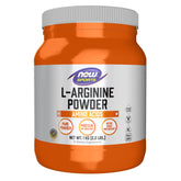 NOW Foods L-Arginine Powder 2.2-pound container label