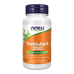 NOW Foods TestoJack 200 bottle label