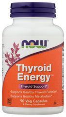 Bottle of NOW Foods Thyroid Energy 90 VCaps