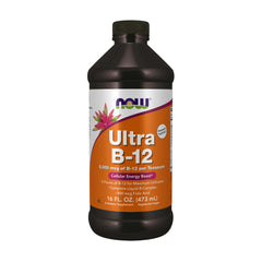 NOW Foods Ultra B-12 Liquid bottle, 16 oz