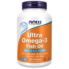 NOW Foods Ultra Omega-3 180 softgels
