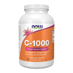 NOW Foods Vitamin C-1000 bottle with Bioflavonoids – front view