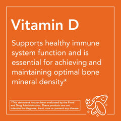 Non-GMO, corn-free, soy-free Vitamin D3 softgels packaging