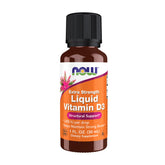 NOW Foods Vitamin D-3 Liquid Extra Strength 1 oz bottle front view