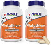 NOW Glutathione 500 mg bottle front view