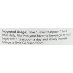 Two NOW Inulin Prebiotic Fos bottles on white background